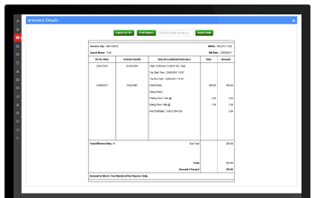 Taxi Software GST Ready Invoice Car Rental Software